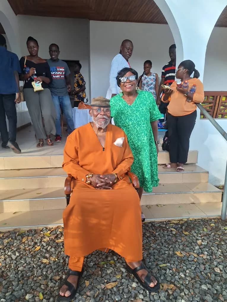 Courtesy Visit by RAI Beneficiaries to Dr. Nyaho Nyaho Tamakloe