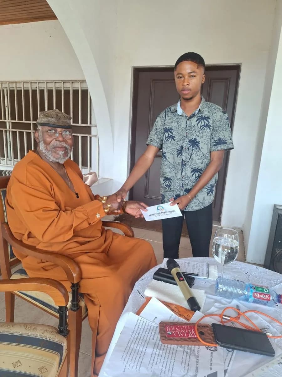 Courtesy Visit by RAI Beneficiaries to Dr. Nyaho Nyaho Tamakloe