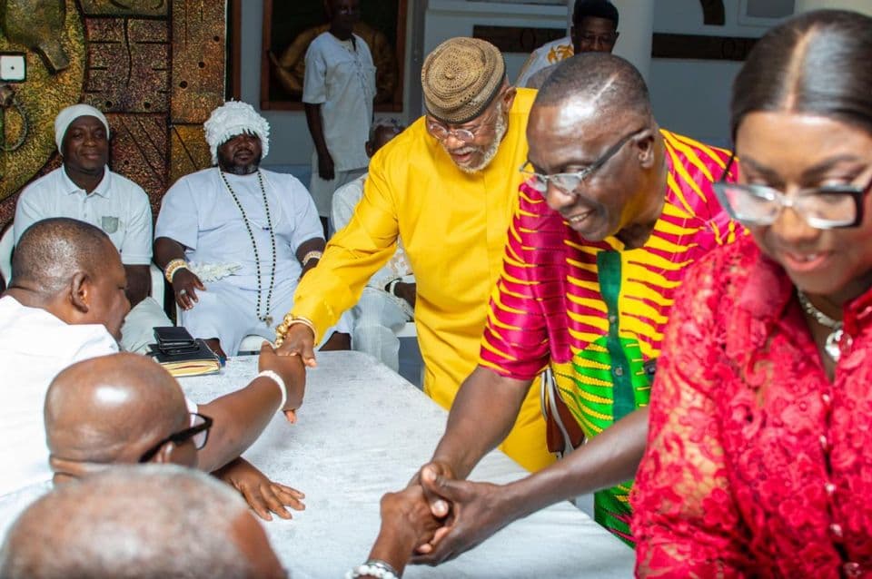 Founder honoured by the Gbese Mantse